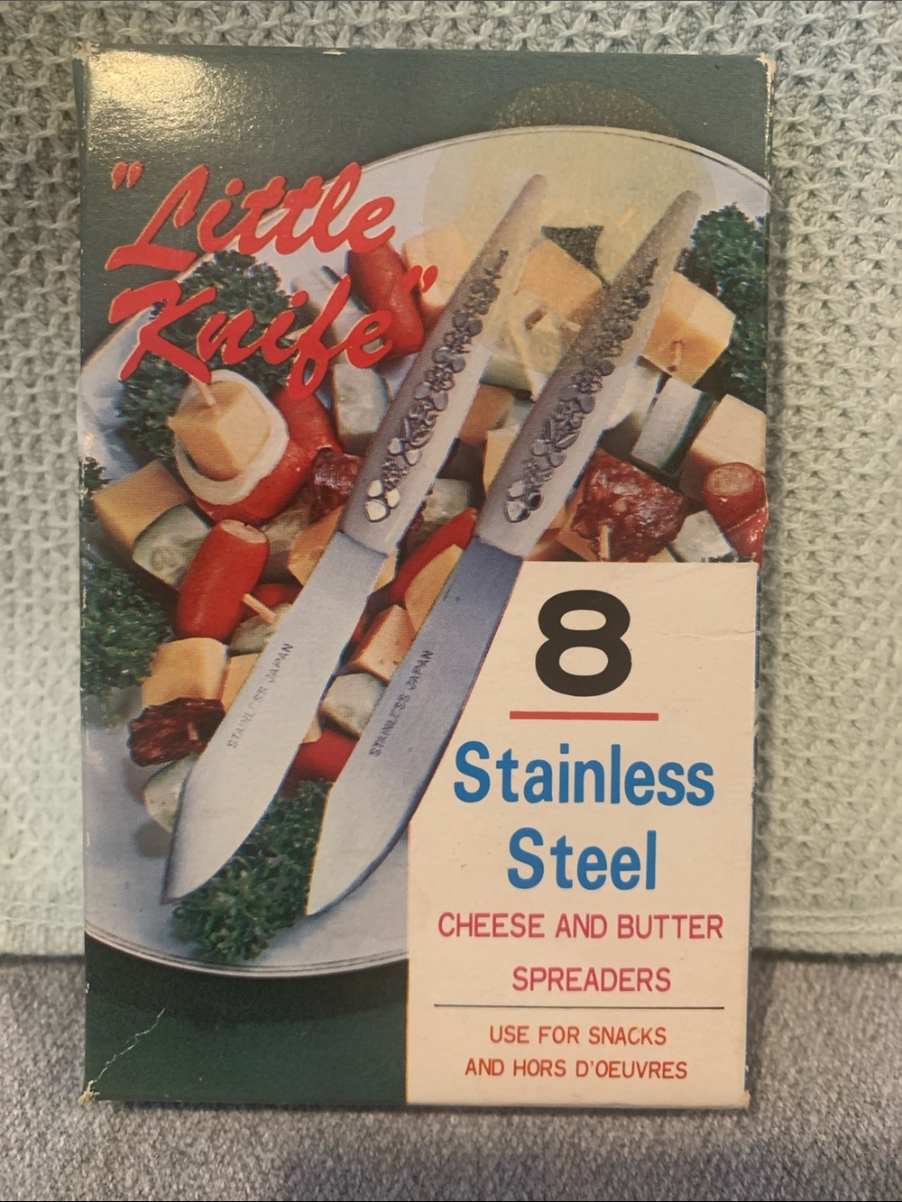Vintage Stainless Steel Cheese & Butter Spreaders - Silver